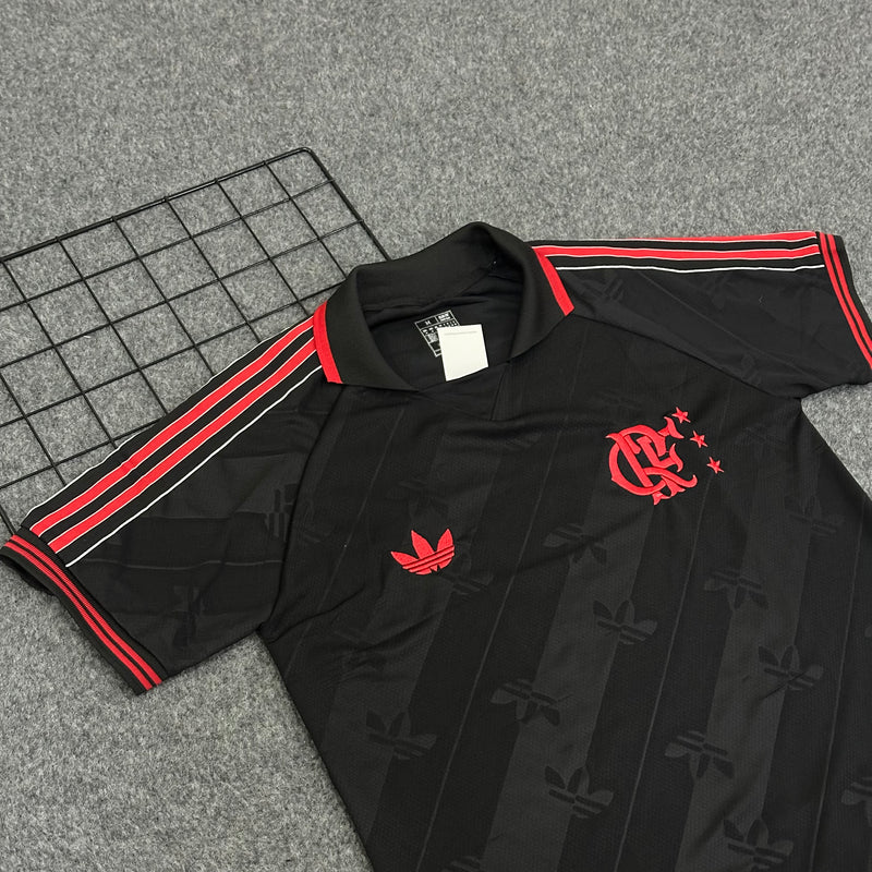 Camisa Flamengo Edição Especial 25/26 – Preta Gola Polo