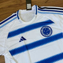 Camisa Cruzeiro II 25/26 Torcedor Masculina - Branca + Azul