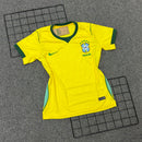 Camisa Feminina Seleção Brasil I 26/27 Nike - Amarela