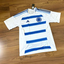 Camisa Cruzeiro II 25/26 Torcedor Masculina - Branca + Azul